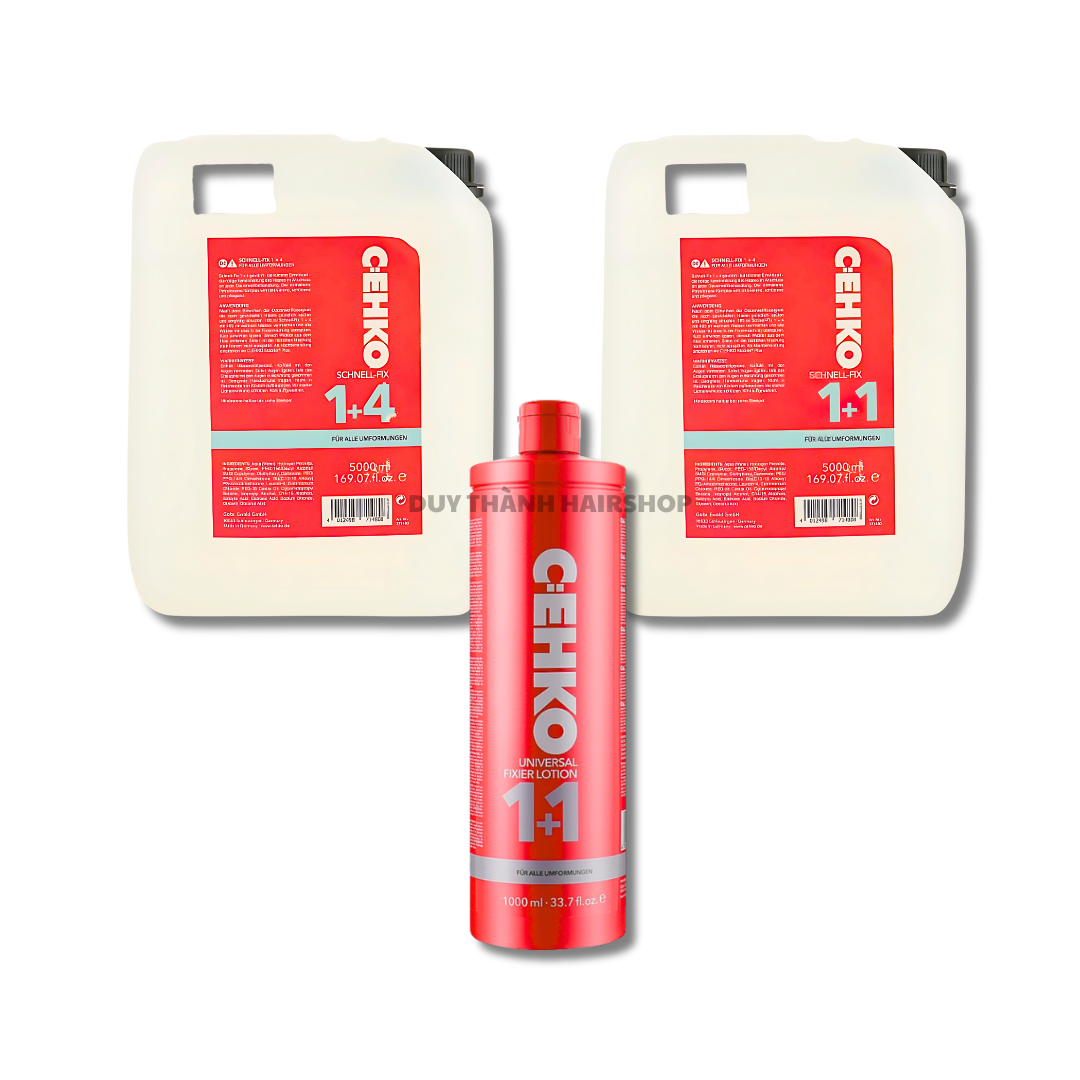 Dập Định Hình C:EHKO 1000ml (1+1) / 5000ml (1+1 & 1+4) | Trung Hòa pH Giúp Tóc Căng Sóng Mềm Mượt