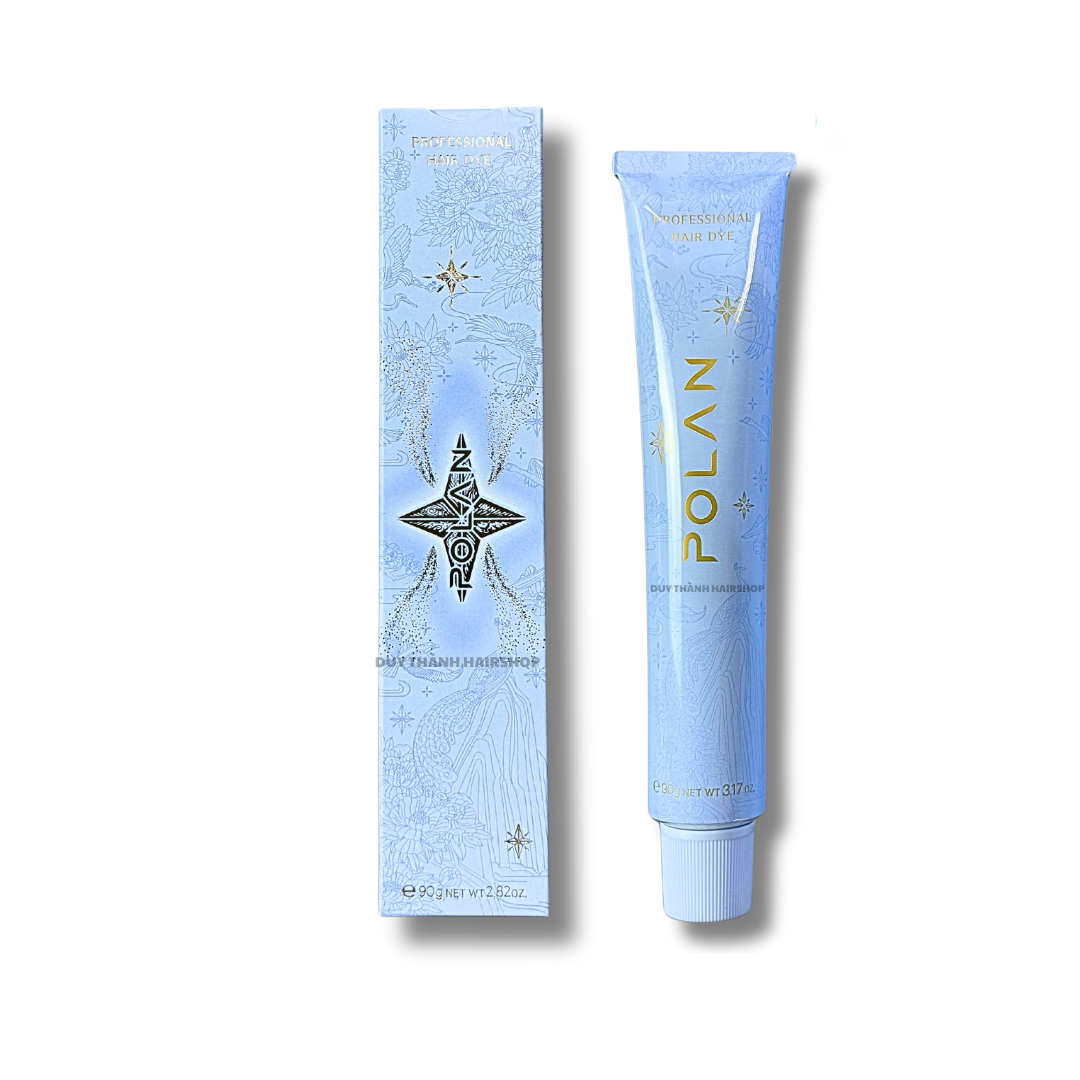 Thuốc Nhuộm Tóc POLAN Chính Hãng 90g – Bản Xanh Nâng Cấp 2025, Màu Nhuộm Nội Địa Trung, Hệ Màu Nhật