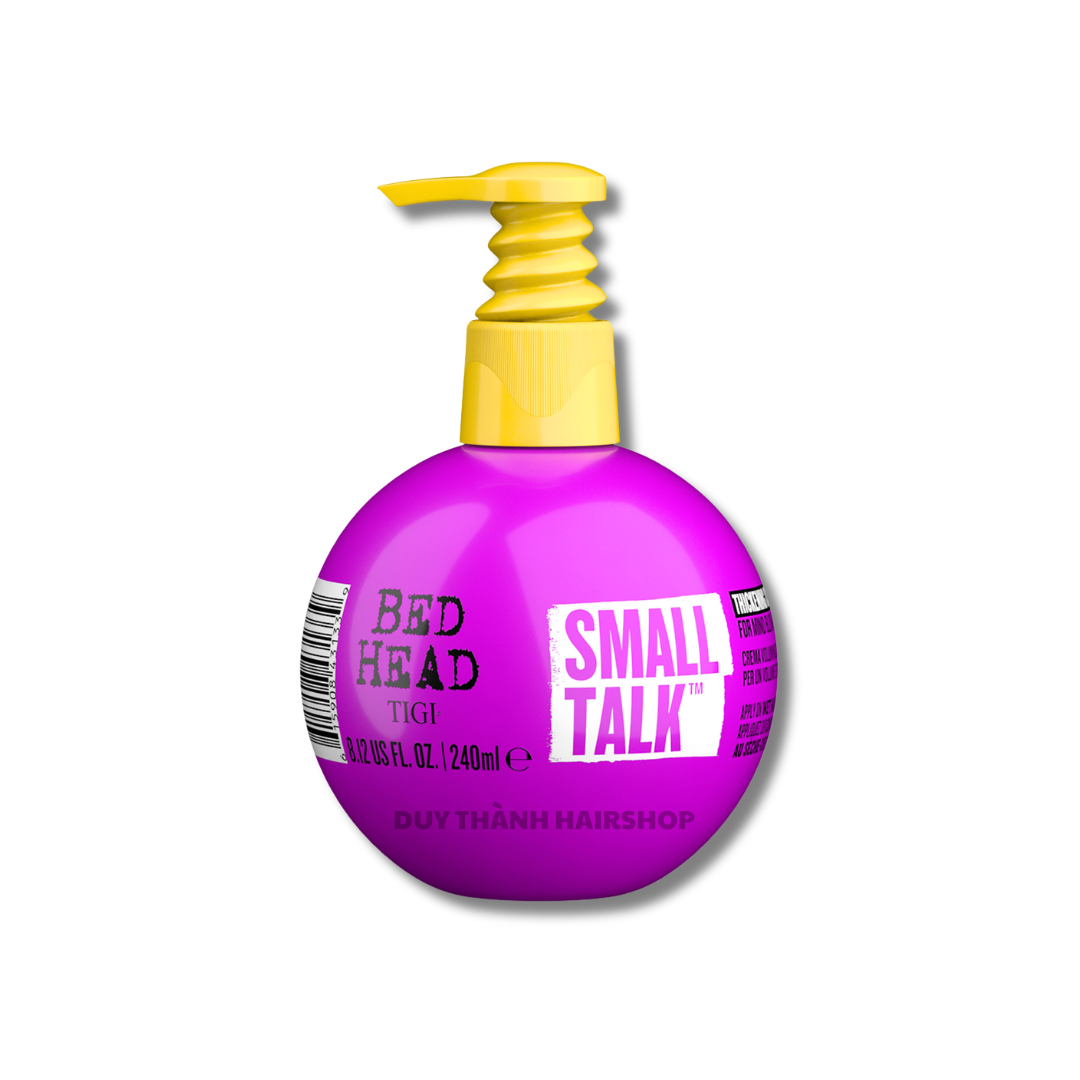 Gel Tạo Kiểu Tóc Xoăn Tigi Small Talk 240ml – Không Bết Dính, Giữ Ẩm Cao, Tóc Xoăn Căng Nảy Vào Nếp