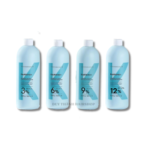 Oxi Trợ Nhuộm KreAteme+ Chính Hãng 1000ml – Lên Màu Chuẩn Tông, Thơm Khử Mùi, Dịu Nhẹ Da Đầu