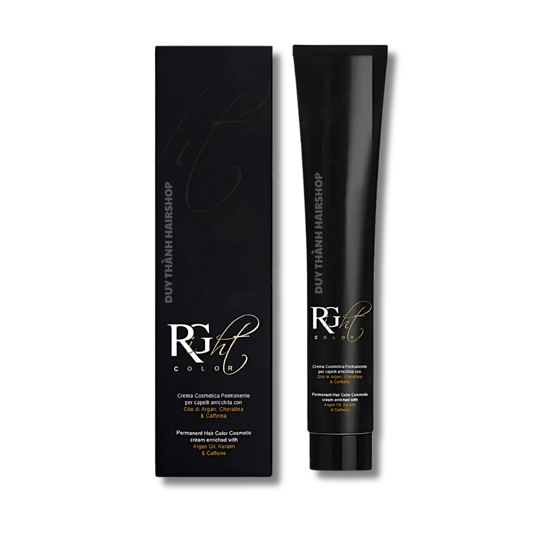 Thuốc Nhuộm Tóc Chính Hãng RG Right Color 100ml – Màu Nhuộm Đẹp Chuẩn Salon, Mềm Mượt, Xuất Sứ Italy