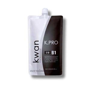 Thuốc Uốn Nóng, Duỗi Ép Kwan Professional Chính Hãng 1000ml – Uốn Căng Sóng, Ép Bóng Mềm, Mùi Thơm.