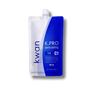 Thuốc Uốn Nóng, Duỗi Ép Kwan Professional Chính Hãng 1000ml – Uốn Căng Sóng, Ép Bóng Mềm, Mùi Thơm.