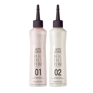 Uốn Lạnh ATS Real Free Perm 150ml Hàn Quốc – Uốn Nguội Căng Sóng, Mềm Mại pH 9.1