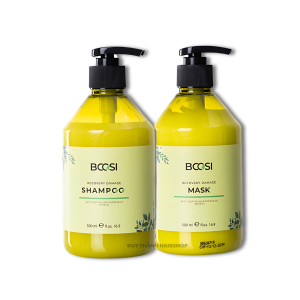 Bộ Gội Mặt Nạ Bcosi Phục Hồi Hư Tổn 500ml/1000ml Dưỡng Ẩm Sâu Cho Tóc Bóng Mượt