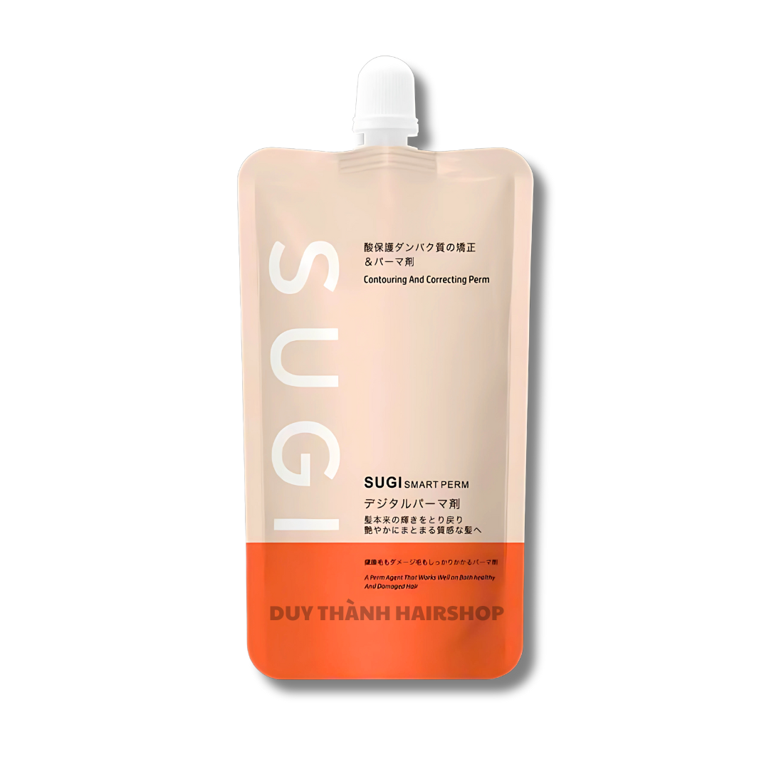 Uốn Duỗi Thuần Chay SUGI Chính Hãng 800ml – Không Cần Dập, Thẳng Tự Nhiên, Phù Hợp Với Mọi Loại Tóc