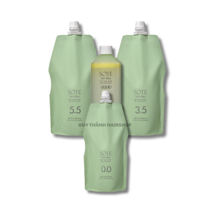 Thuốc Uốn Nóng Duỗi SOTE TIDY PERM 400ml – Sóng Xoăn Mềm Mượt, Mùi Hương Nhẹ, Không Khô Xơ.
