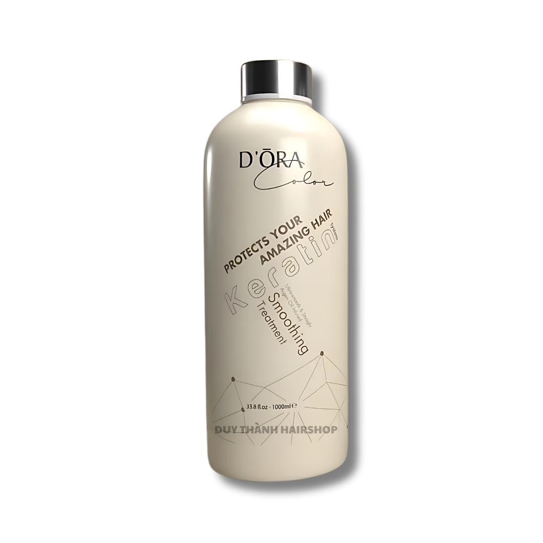 Keratin DORA Phục Hồi Tóc Chính Hãng 1000ml – Phục Hồi Tóc Nát, Tóc Tẩy, Tóc Hư Tổn, Keratin Cay