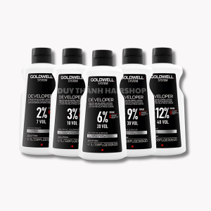 Dung Môi Pha Thuốc Nhuộm Oxy GOLDWELL Topchic 1000ml - Đột Phá Màu Nhuộm Không Hóa Chất, Ổn Định Màu