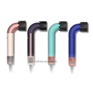 Máy Sấy Tóc Siêu Nhẹ Hình Ống 5 Mỏ Sấy – Công Nghệ Ion Âm, Công Suất 1600W, 4 Màu Thời Trang