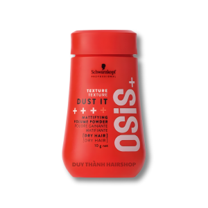 Bột Tạo Kiểu Tóc OSiS+ Dust It Schwarzkopf 10g - Tạo Phồng Tóc, Kiểm Soát Dầu, Giữ Nếp Mờ Tự Nhiên