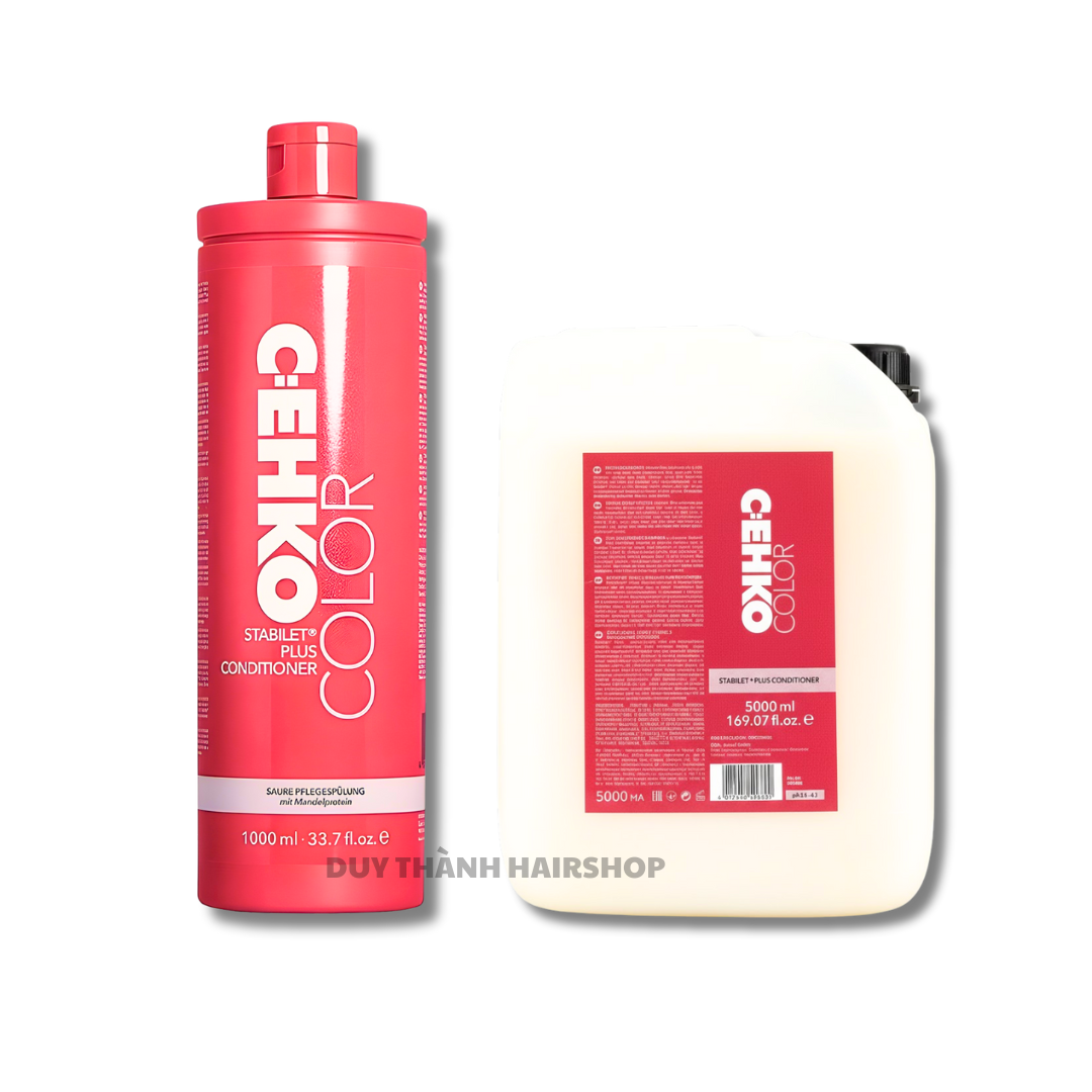 Dung Dịch Giảm Kiềm CEHKO Stabilet Plus 1000ml – Cân Bằng pH, Phục Hồi Tóc Hư Tổn, Giúp Tóc Mềm Mượt