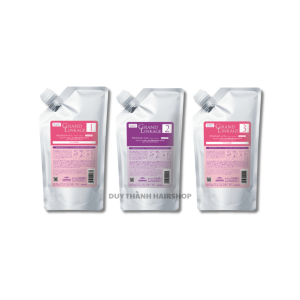 Bộ Phục Hồi Chuyên Sâu Milbon Grand Linkage 600ml - Ổn Định Màu, Phục Hồi Hư Tổn, Giữ Nếp Suôn Mượt