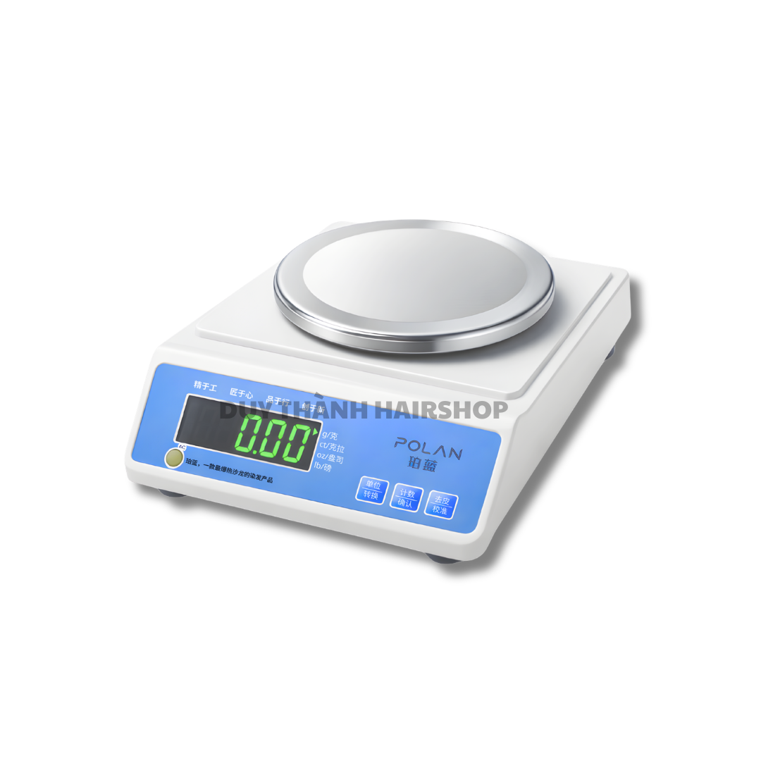 Cân Tiểu Ly Pha Màu Nhuộm POLAN max 3000 gram, Chính Xác Cao